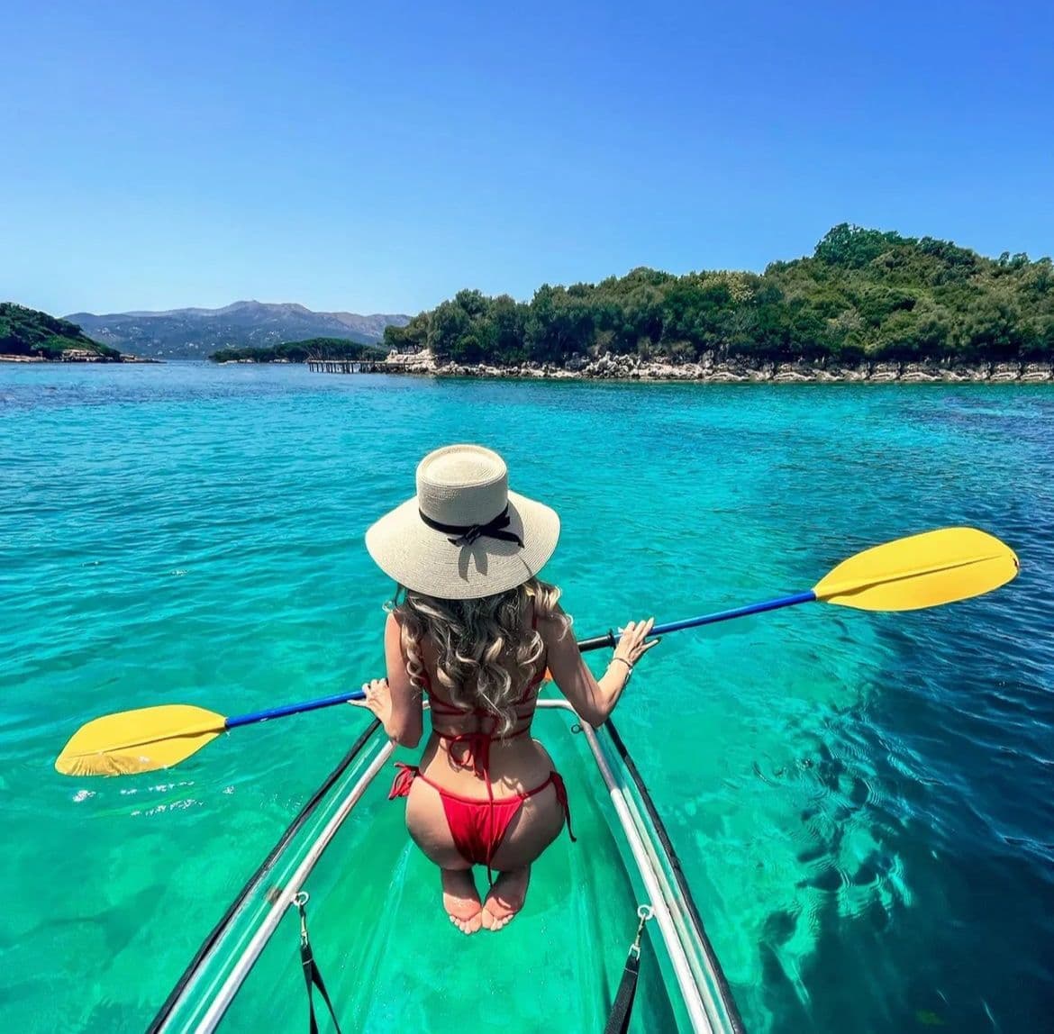 Transparent Kayak